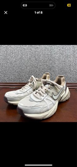 Nike Beige Mesh Running Sneakers Athletic Trainers Women’s US 7.5