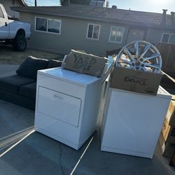 Chest , Dryer, Set Of Rims 