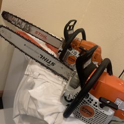 Stihl Chainsaws $500 And $550 GOOD CONDITION