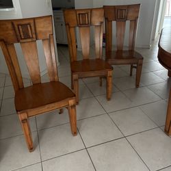SOLID WOOD DINING CHAIRS FOR SALE