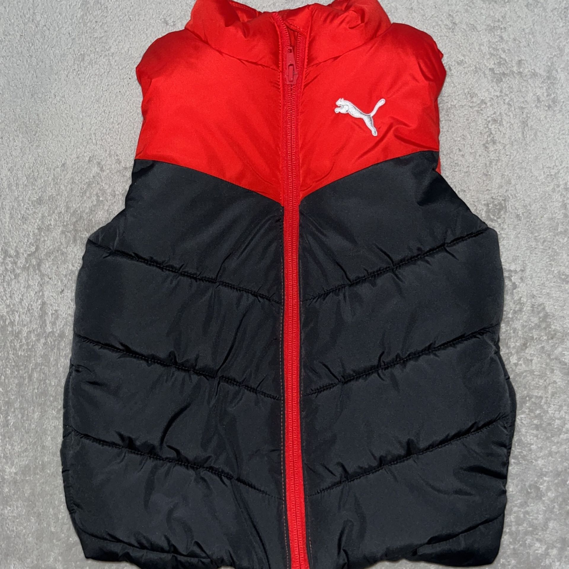 Puma Puffer Vest Size 4t 