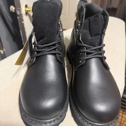 Men's Genuine Leather upper  Work  size 6