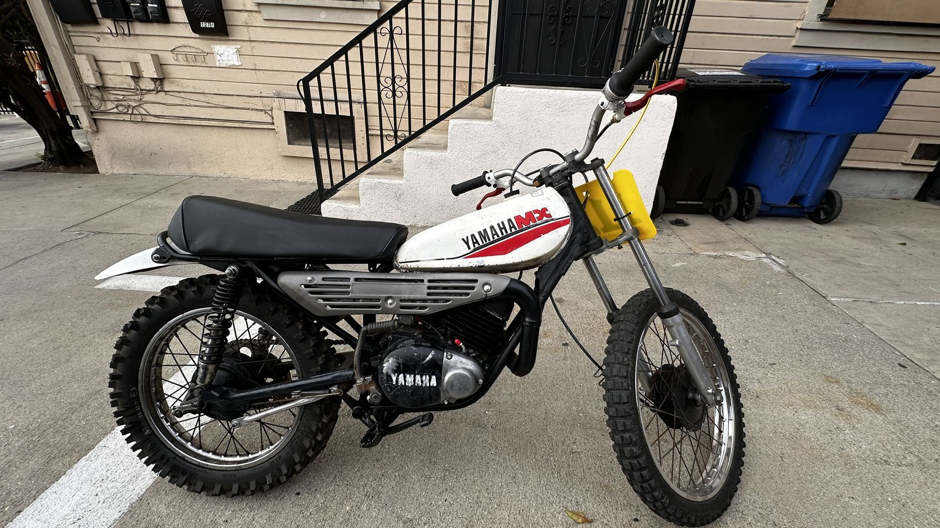 Running 1981 Yamaha MX100 Dirt Bike