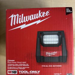 Milwaukee M18 Dual Power Flood Light. Brand New…$135