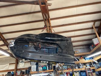 Yamaha RZ 350 lay-down go kart!