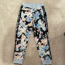 Kids Adidas Camouflage Print Joggers (sz 10-12)