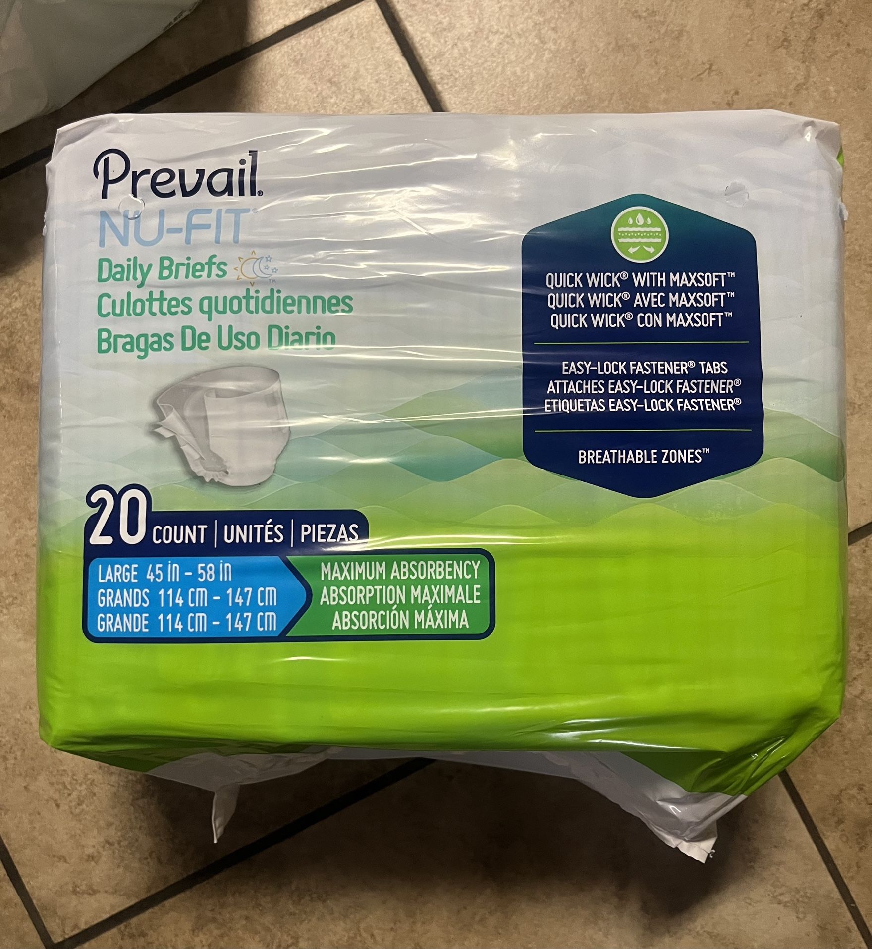 Prevail Adult Diapers