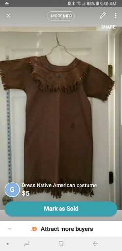 Native American attire Costume