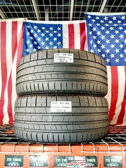 ✅ 245/30R20 PIRELLI P ZERO CORSA (PZC4) Streetable Track & Competition Tires LIKE NEW 245/30ZR20 USED TIRES SET