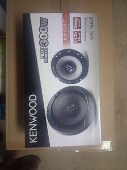 Kenwood 6.5 Door Speakers Brand New In The Box