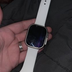 Apple watch ultra 49mm titanium, and ceramic case sapphire crystal 