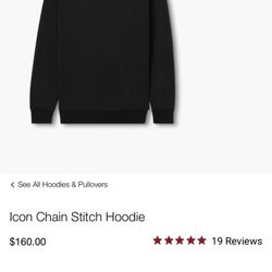 TW Sunday Red Black Hoodie With Red Logo.