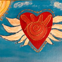 Heart ♥️ Painting 6x8” (Valentine’s Day Is Coming)