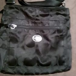 Coach Crossbody Bag back soft leather zipper closure