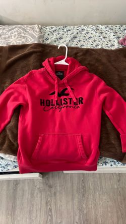 Red Hollister hoodie