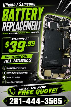 New Battery On Special