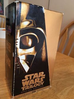 Star Wars trilogy 1997 Special edition VHS