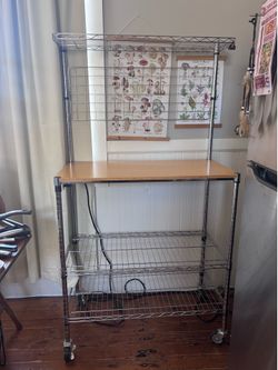 Kitchen Stand with Plug In