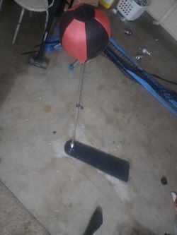 Desktop Punching Bag with Stand
