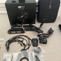 DJI RS 2 Pro Combo Gimbal With Extras – $425 (Like New)