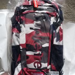 Supreme SS21 Red Camo Backpack