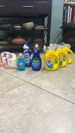 Tide, Lysol, Palmolive, Glade, Mr. Clean