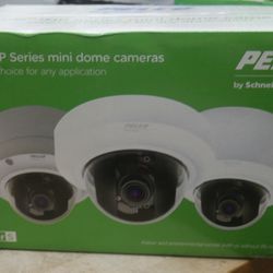 IMP319-1S Pelco 3-9mm Motorized 20FPS @ 3MP Indoor Day/Night Dome IP Security Camera. new . open box. box was open for inspection. 