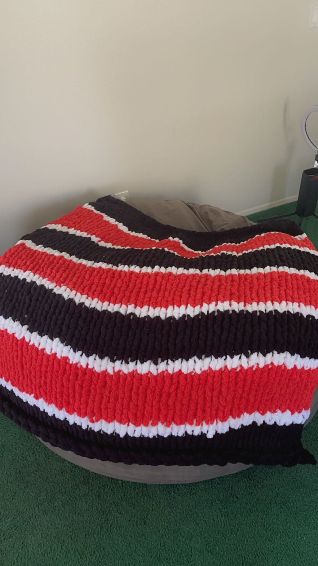 Handmade Chunky Knit Blanket