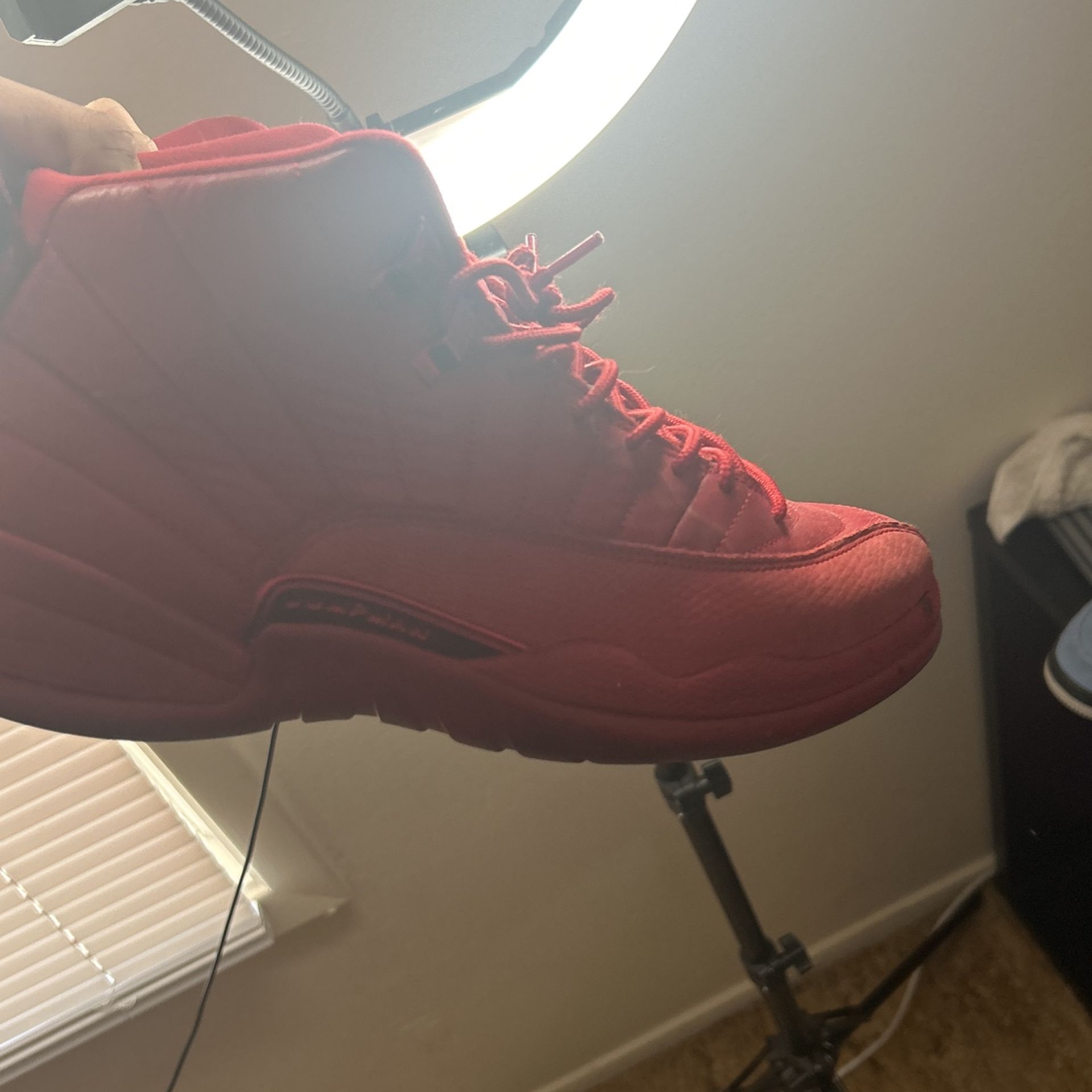 Air Jordan 12 Bulls Gym Red Black 