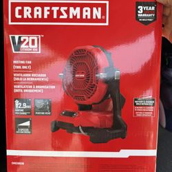Craftsman V20 10 in. H 3 speed Misting Fan TOOL ONLY