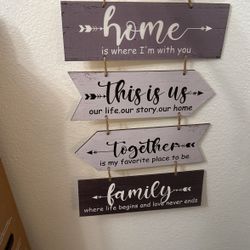 Decoration Sign For home
