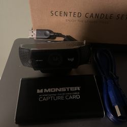 Webcam + capture Card 