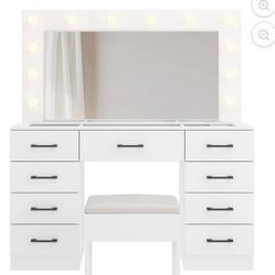 White Vanity