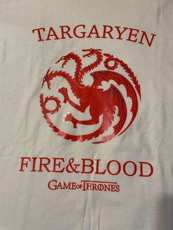 Game of Thrones Targaryen Logo Red T-Shirt