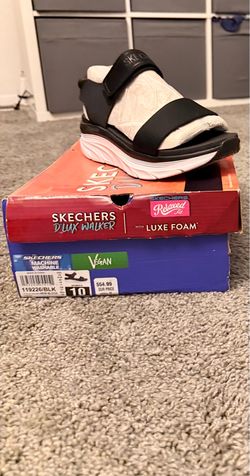 Skechers D'Lux Walker Women's Sandals Size 10