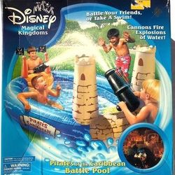 Vintage Disney Magical Kingdoms Pirates of the Caribbean Battle Pool - NEW!!!