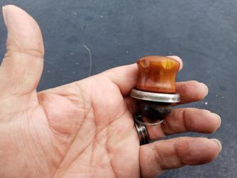 30s bakelite butterscotch color swirls lighter