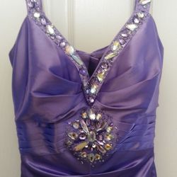 Purple Prom Dress