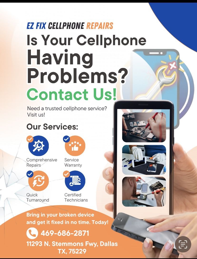 Repairs Cellphone iPhone Samsung All Problems Fixed