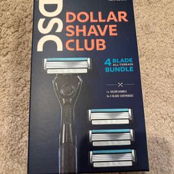 🔥 NEW Dollar Shave Club 4-Blade All-Terrain Razor Bundle
