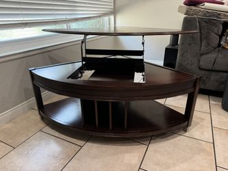 Cocktail/ Coffee Table-rising Platform