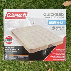 Queen Airbed With Pump $45