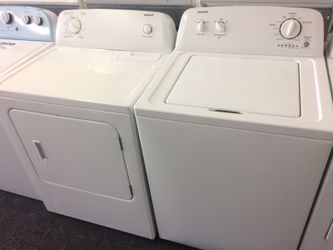 Washer and dryer