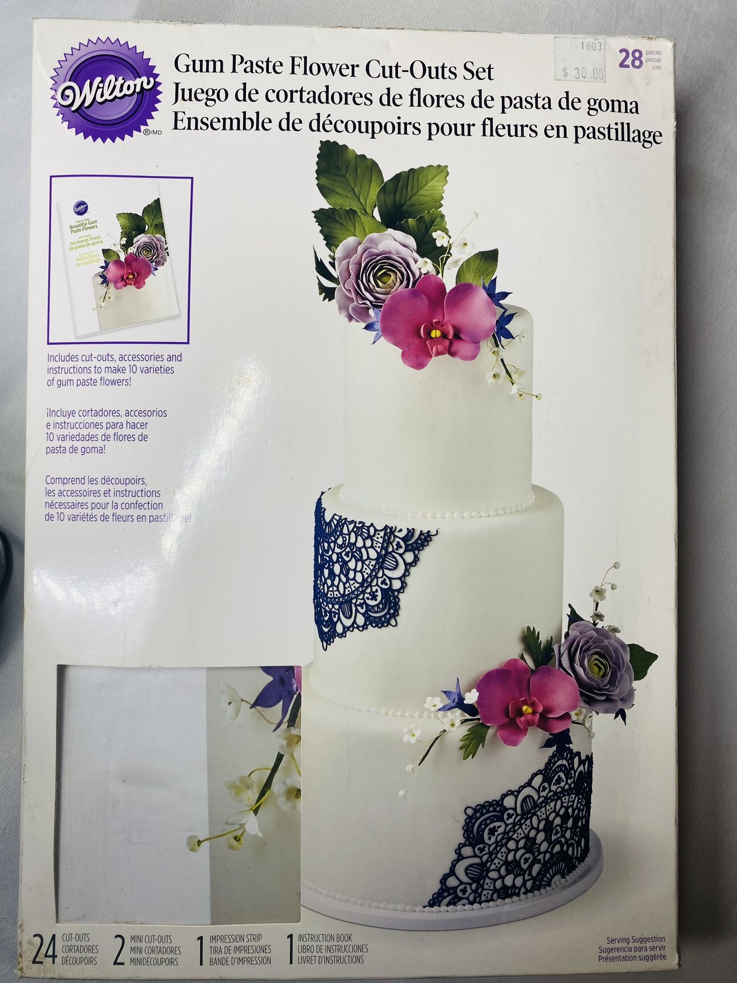 Wilton Gum Paste Flower Cut-Out Set