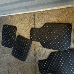 Leather Car Mats