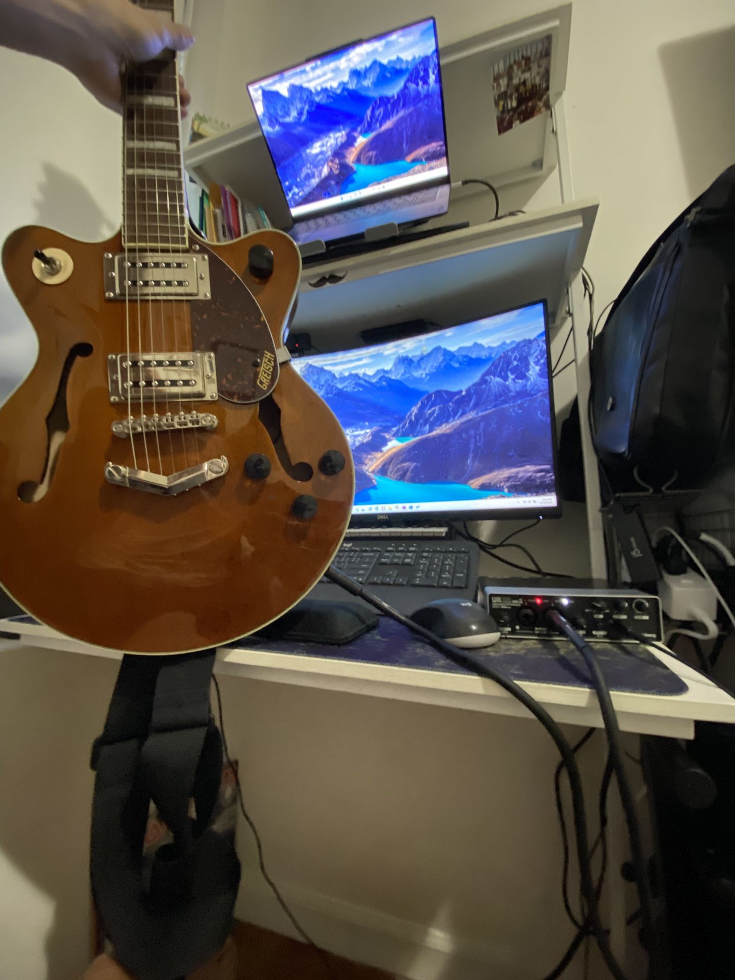 Gretsch G2622 Streamliner Center-Block Electric Guitar with V-Stoptail, Laurel Fingerboard, Single Barrel Stain
