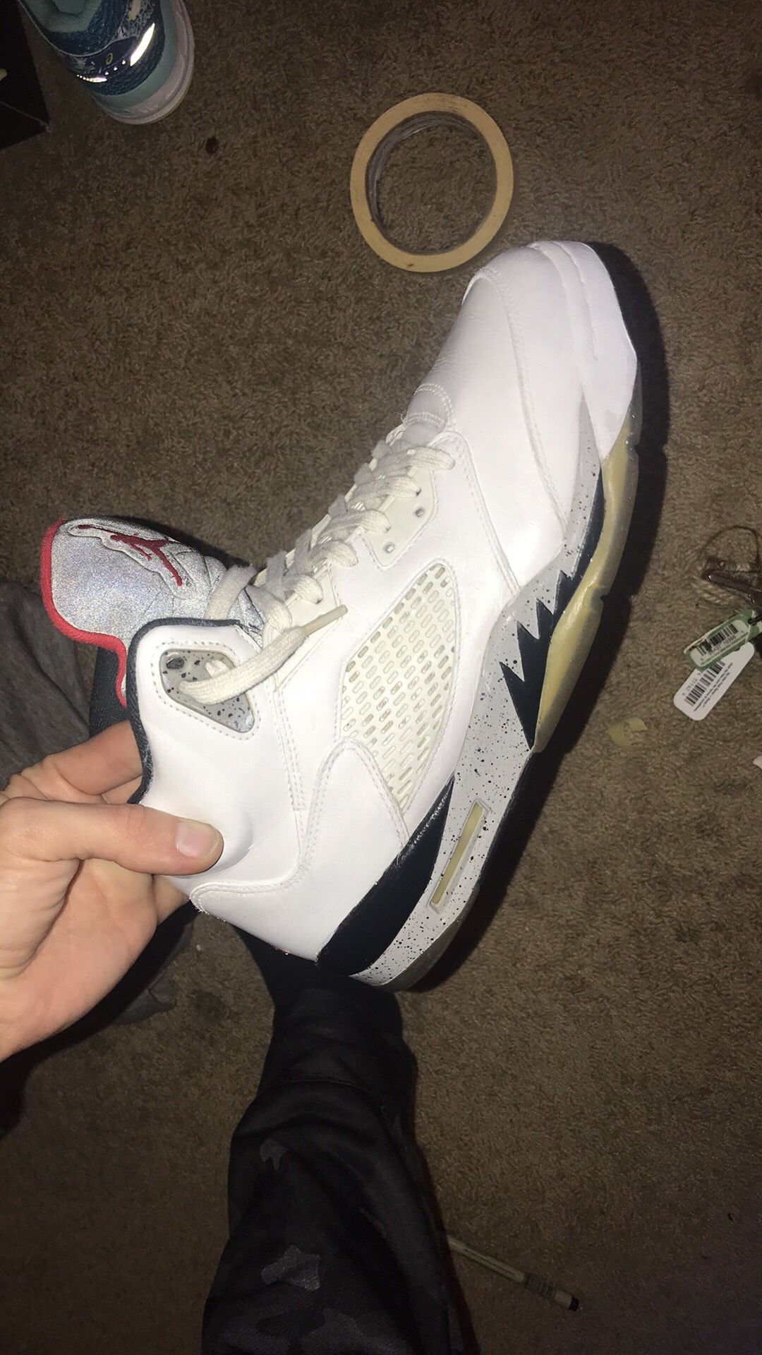 Jordan retro 5 just like New size 10.5!