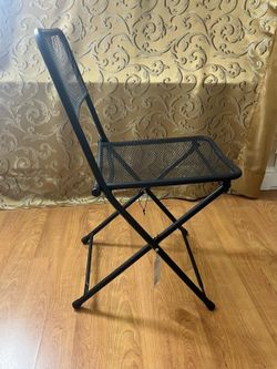 New Black Patio Chair