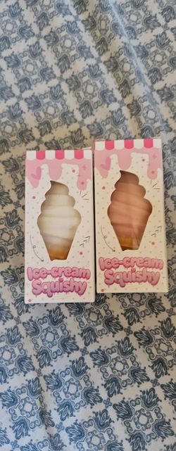 Ice Cream Squishy Toys –