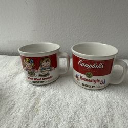 Two Campbells Soup Cups